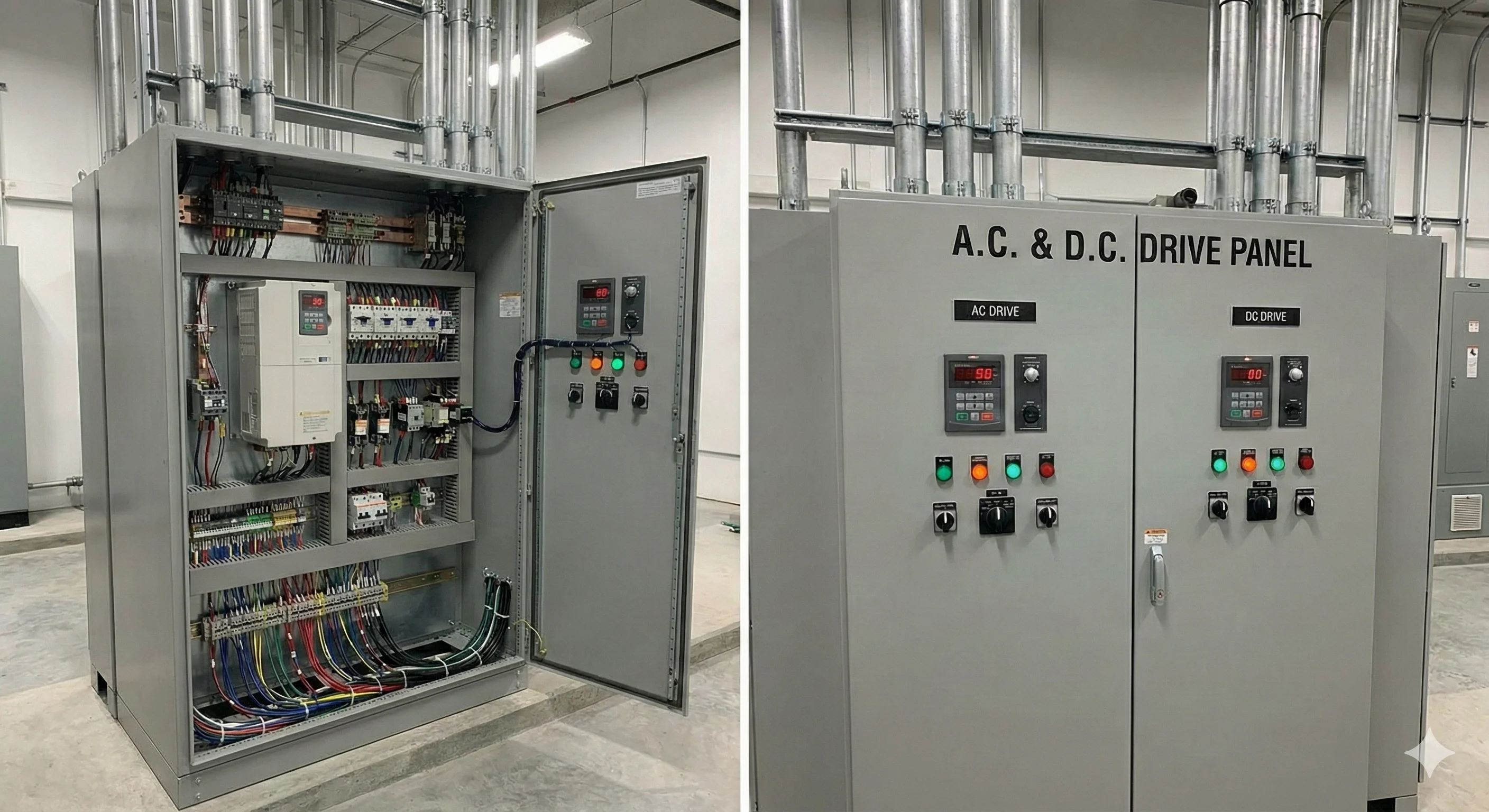 AC & DC Drive Panel